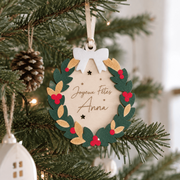 BOULE NOEL COURONNE 2