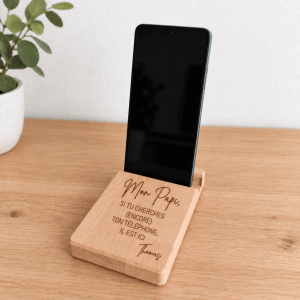 Support de téléphone personnalisé